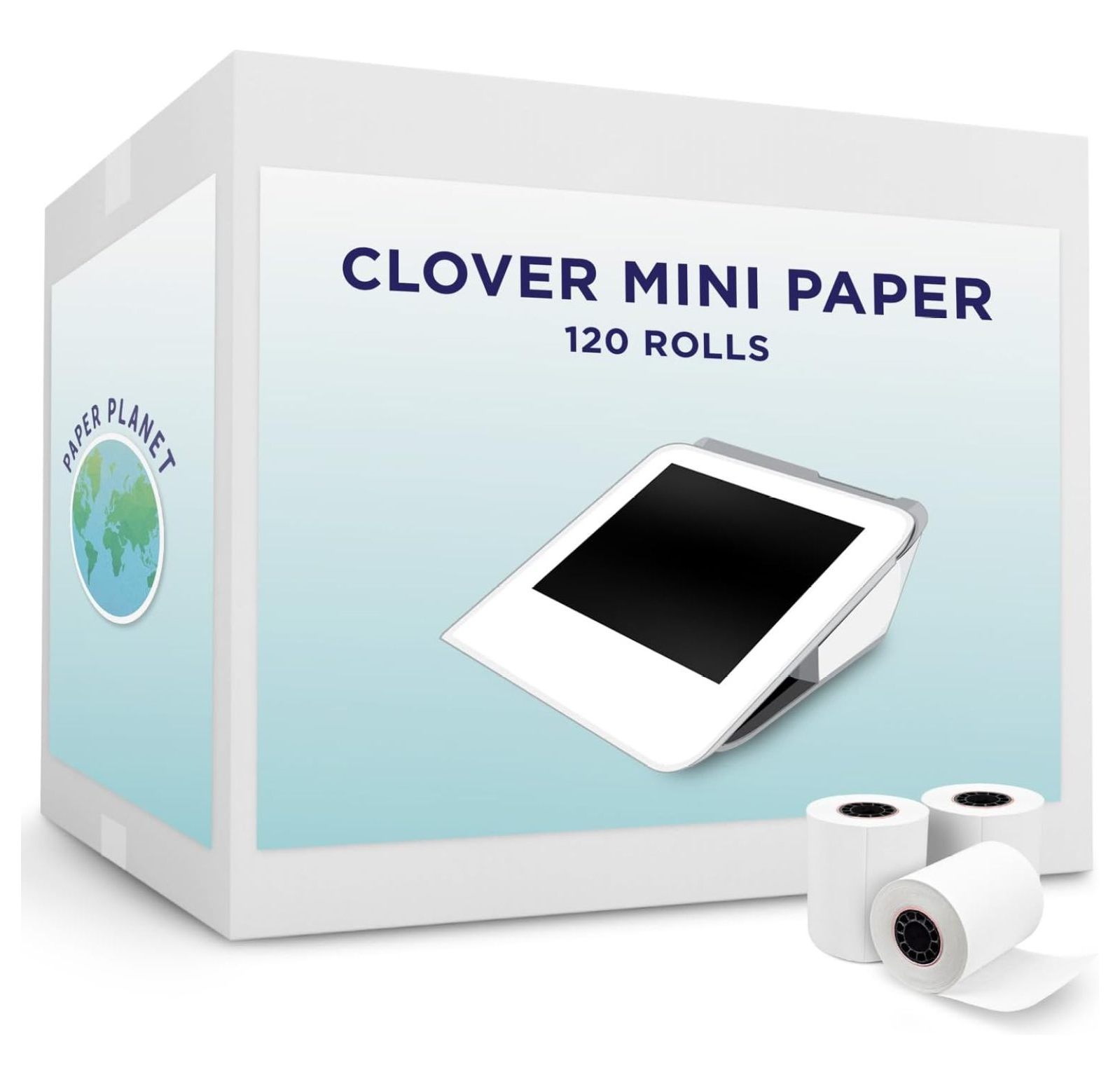 Thermal Paper for Clover POS (Clover Mini Thermal Printer) by Paper Credit Card Receipt