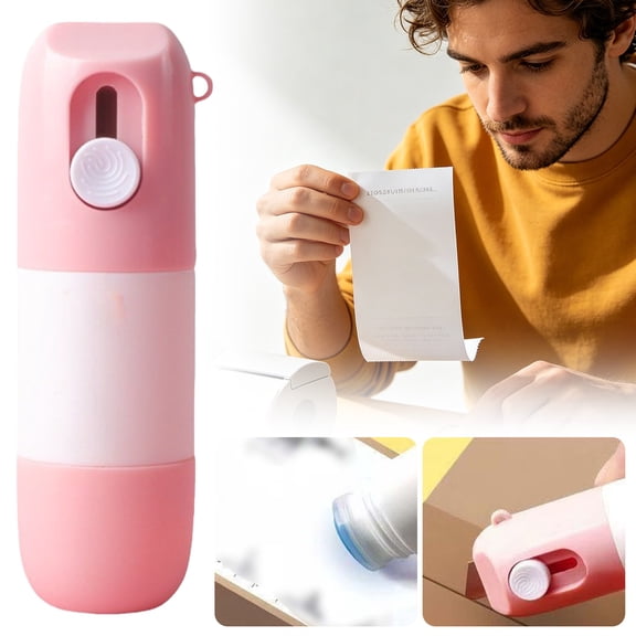Thermal Paper Eraser 2-In-1 Thermal Paper Correction Pen with Package Opener, Portable Information Protection Tool for Labels Thermal Paper Eraser Pen