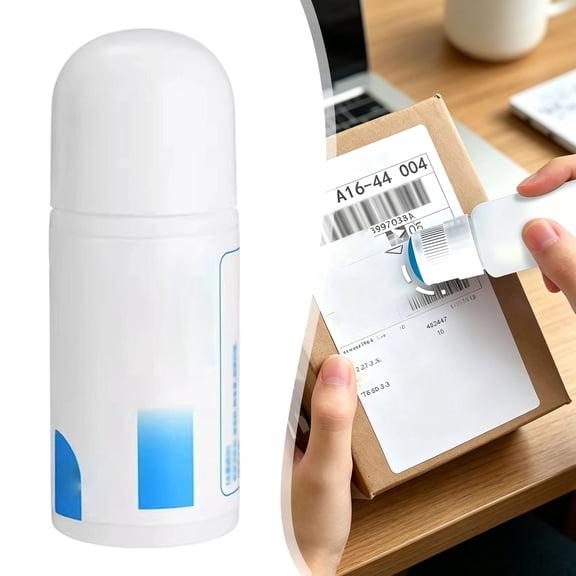 Thermal Paper Eraser Address Privacy Stamp ID Roller for Receipts Package Labels Bank Documents Privacy Protection