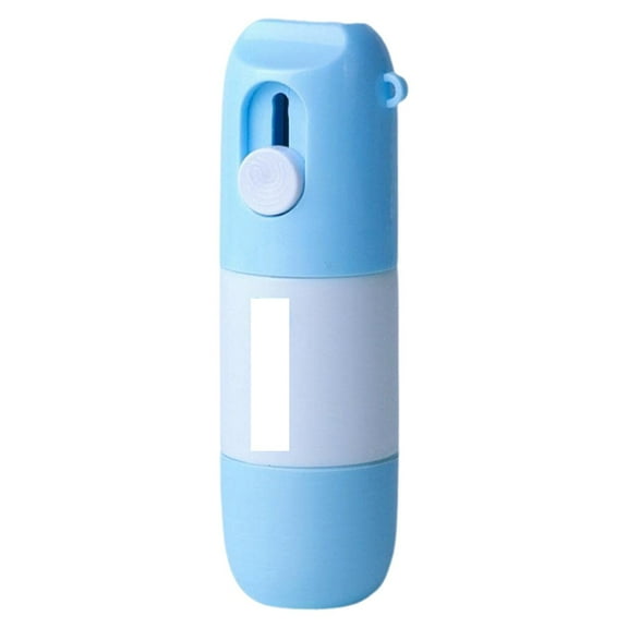 Thermal Paper Eraser, Information Blocker, Box Cutter, 2-in-1 Water-Based Eraser with Mini Cutter, Privacy Protection Tool for Covering Confidential Printed Information,Blue