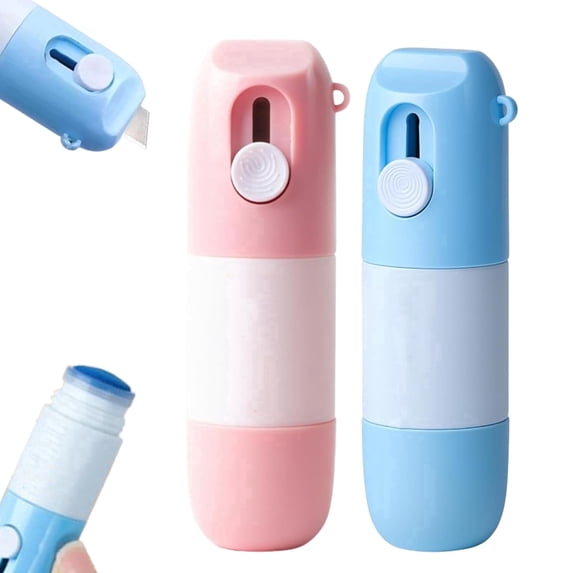 Seruvio, Thermal Paper Eraser Pen, 2-in-1 Shipping Label Privacy Cover ...