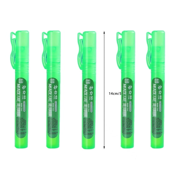 Thermal Paper Eraser Spray, Portable Privacy Information Coverage Fluid Liquid, Thermal Paper Smear Cover & Correction Fluid, Information Removal Spray for Bills, Labels & Packages(a(5pc))