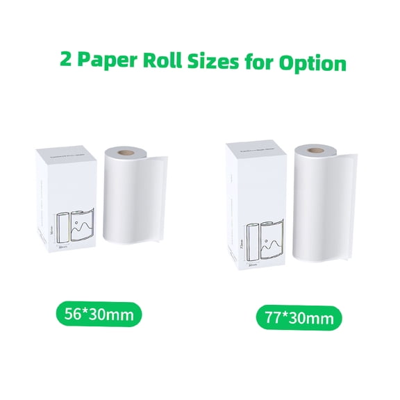 Thermal Paper,Oil-proof Friction-proof A6/a8/a9/a9s/a9 Paper Roll Sticky Max/a9s Max Bt 56 X 30mm A6/a8/a9/a9s/a9 /a9 Max/a9s Thermal Paper Pocket Sticky Paper Waterproof Qinquan