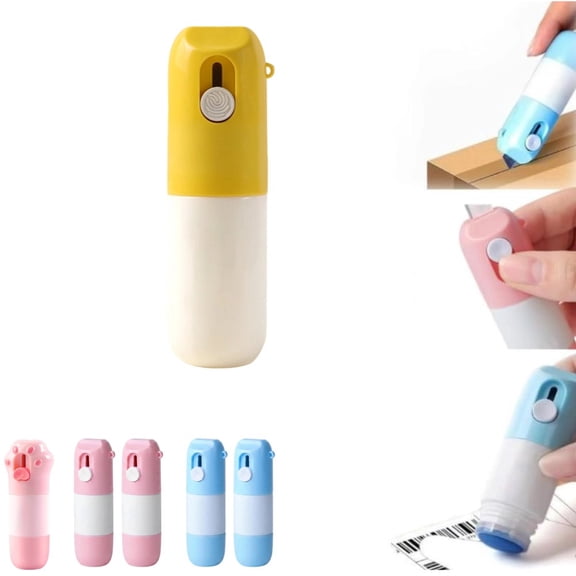 Thermal Paper Privacy Label Eraser Pen Correction Redacting Marker Fluid Privacy Wipe Mini Box Cutter Data Address Eraser Pens Mail Identity Theft Protection Remover Roller Stamp Water Based