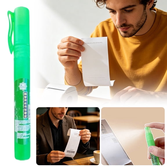 Thermal Paper Privacy Pen - 10ml Personal Information Blotter for Labels Receipts - Identity Protection Marker