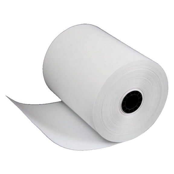 Thermal Paper Rolls 3 1/8 x 230, 48 GSM stock, solid tube core, 50/Pack, for receipt printing at POS terminals SCP700 TSP100 TSP300 TSP400 TSP500 TSP600