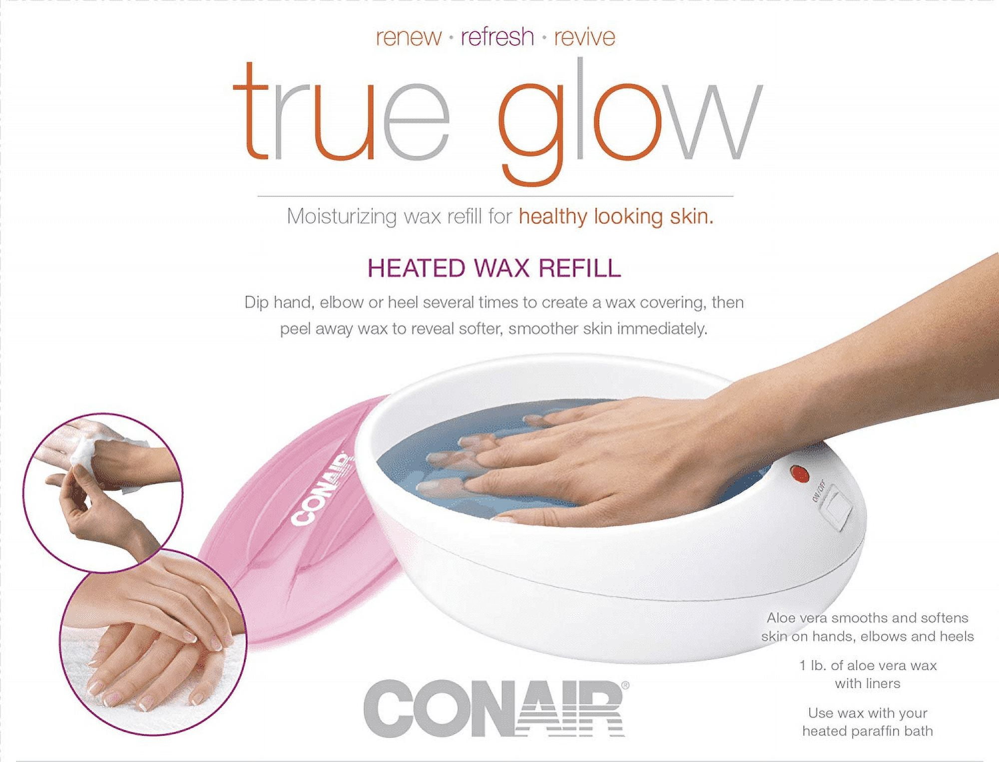 True Glow by Conair Paraffin Wax Refill - 1ct