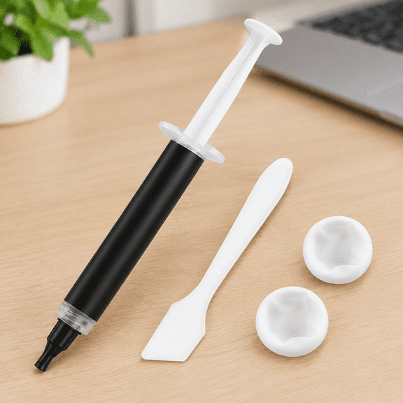 Thermal Paste CPU 10g, 16W Thermal Compound Tape Tool, Pasta Termica para Procesador for All Coolers CPU GPU IC Processor, Carbon Based High Performance, Non-Conductive