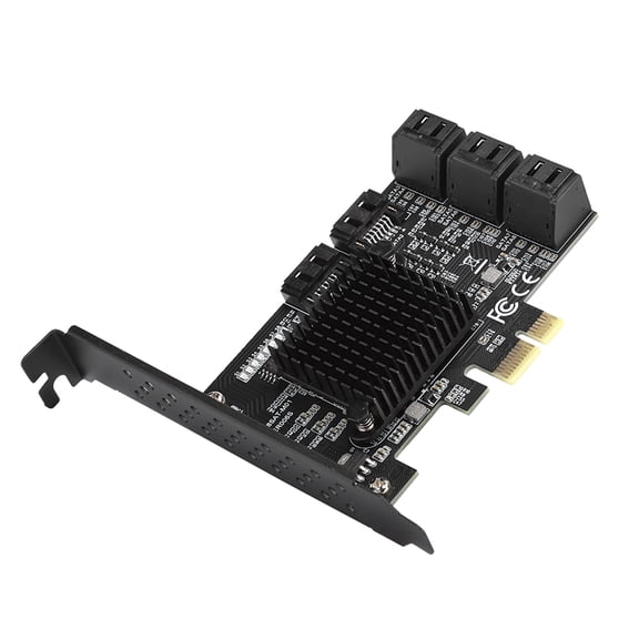 Thermal Paste Thermal Paste To PCI-E to SATA3.0 Controller Expansion Board 8-Port SATA3.0 Interface Expansion Card
