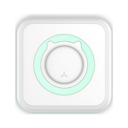 Thermal Portable Printer, Gaqring Wireless Bluetooth 57mm Photo Printer for Android iOS, Inkless Instant Mobile Printing with App Battery Powered Travel Friendly, Blue