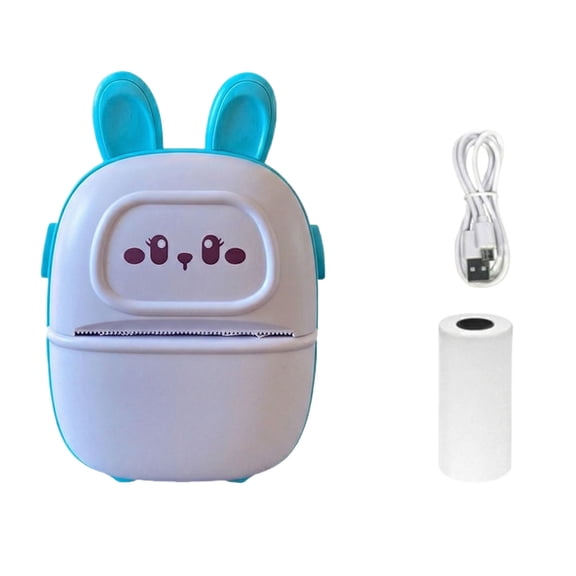 Thermal Portable Printer for Students, Mini Bluetooth Printer for Homework Error Questions, Photo Label Sticker Maker Office&Craft&Stationery