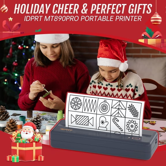 Thermal Printer - Blue, Monochrome, 35 ppm