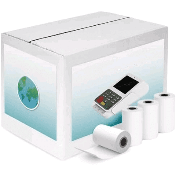 Thermal Receipt Paper for Clover Compact | 30 Rolls$$Office