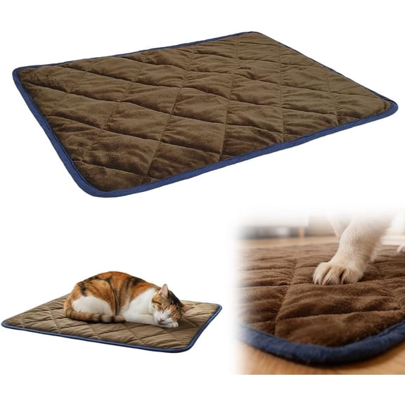 Thermal Reflection Pad for Dogs Cats, Upgraded Thermal Reflection Pet Mat, Washable Non-Electric Bed for Sofa Kennel Car Seat and Home Use