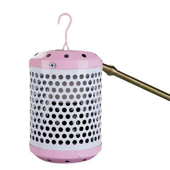 Thermal Reptile Habitat Heater with Protective Mesh Guard for Birds Turtles and Small Animal Enclosures