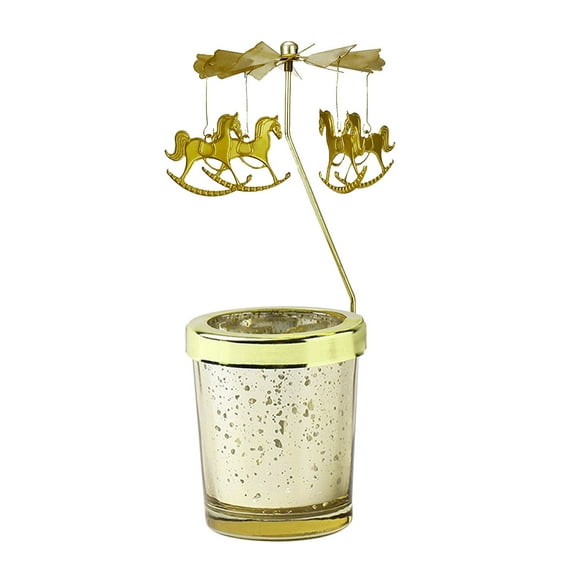 Thermal Rotating Candle Revolving Lantern Dream Decoration Candle