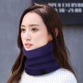 thumbnail image 1 of Thermal Scarf for Men and Women in Autumn Winter Outdoor Knitted Thick Velvet Solid Color for Cozy Warmth, 1 of 4