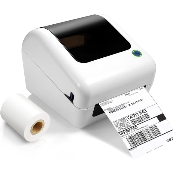 Thermal Shipping Label Printer - 4x6 Label Maker for packages, Compatible with and PC, Phone, USB for , Works with Ebay, , Shopify, Etsy, UPS, USPS Barcode, Upgrade
