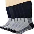 thumbnail image 1 of Thermal Socks Merino Wool Socks For Women and Men - 6 Pairs of Extra-Mens Warm Socks, Winter Socks, Hiking Socks, Boot Socks by Debra Weitzner Grey 9-11, 1 of 3