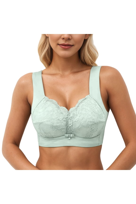 Thermal Soft Wireless Bra with Thin Cup Lift Push Up Shapewear Side Support for Comfortable Seamless Wear