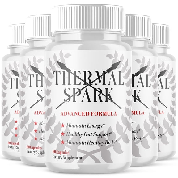 Thermal Spark Advanced Formula Pills Supporting Energy and Healthy Lifestyle 300 Capsules