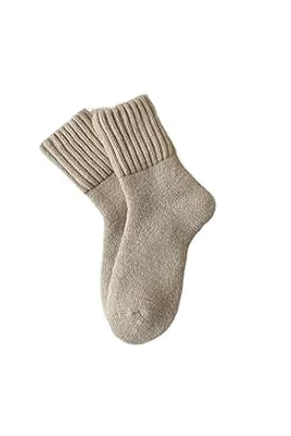 Thermal Terry Loop Mid-Calf Socks, Heavy Weight Hiking Socks for Men And Women, Cozy Everyday Winter Socks Baberdicy, Ideal for Men And Women