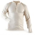 thumbnail image 1 of Thermal Top, Wallace Beery Henley Vintage Thermal, Size XS, 1 of 1