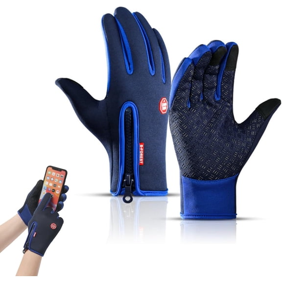 Thermal Touch ScreenWindproof Gloves, All-Day Warmth, Windproof Waterproof Winter Glovess for Men & Women
