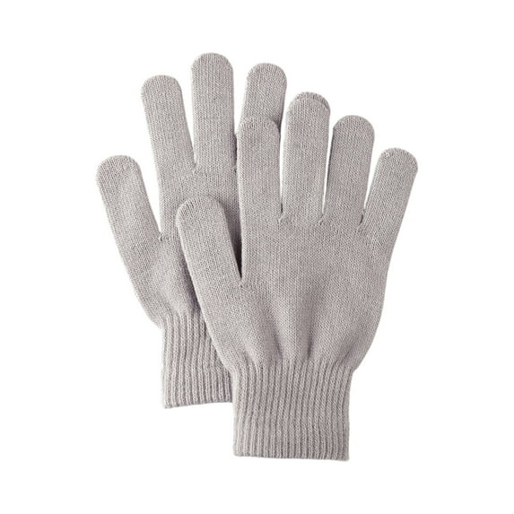Thermal Touchscreen Gloves for Women, Elastic Knit Lining for Warmth in Cold Weather 2025 Light Gray Free