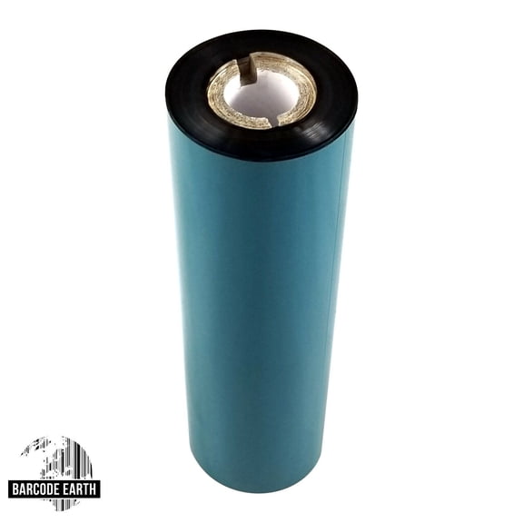 Thermal Transfer Ribbon 4.33 x 243' for Zebra GK420t, GX420t, GX430t, & TLP2844 Printers, Premium Resin Enhanced