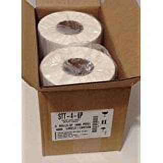 Thermal Transfer White Shipping Labels (STT-4-6P), 4" x 6", 1000 Per Roll - CASE OF 4 ROLLS (4,000 Labels)