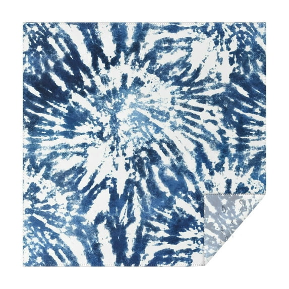 Colorful Tie Dye Pattern Square Tablecloth,Waterproof Square Table Cover,Wipeable Spillproof Washable Table Cover for Home Kitchen Party Decor 60"x60"(152x152cm)