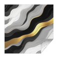 thumbnail image 1 of Black White Gold Marble Pattern Square Tablecloth,Waterproof Square Table Cover,Wipeable Spillproof Washable Table Cover for Home Kitchen Party Decor 42"X42"(107x107cm), 1 of 6