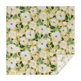 thumbnail image 1 of Pioneer Flower Floral Print Pattern Square Tablecloth,Waterproof Square Table Cover,Wipeable Spillproof Washable Table Cover for Home Kitchen Party Decor 42"X42"(107x107cm), 1 of 6