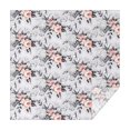 thumbnail image 1 of Pioneer Flower Floral Print Pattern Square Tablecloth,Waterproof Square Table Cover,Wipeable Spillproof Washable Table Cover for Home Kitchen Party Decor 42"X42"(107x107cm), 1 of 6