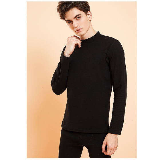 Thermal Underwear Autumn Cashmere Protein Long Sleeve Autumn Winter Round Neck Sanding Heat Warm Autumn Pants Suit Men