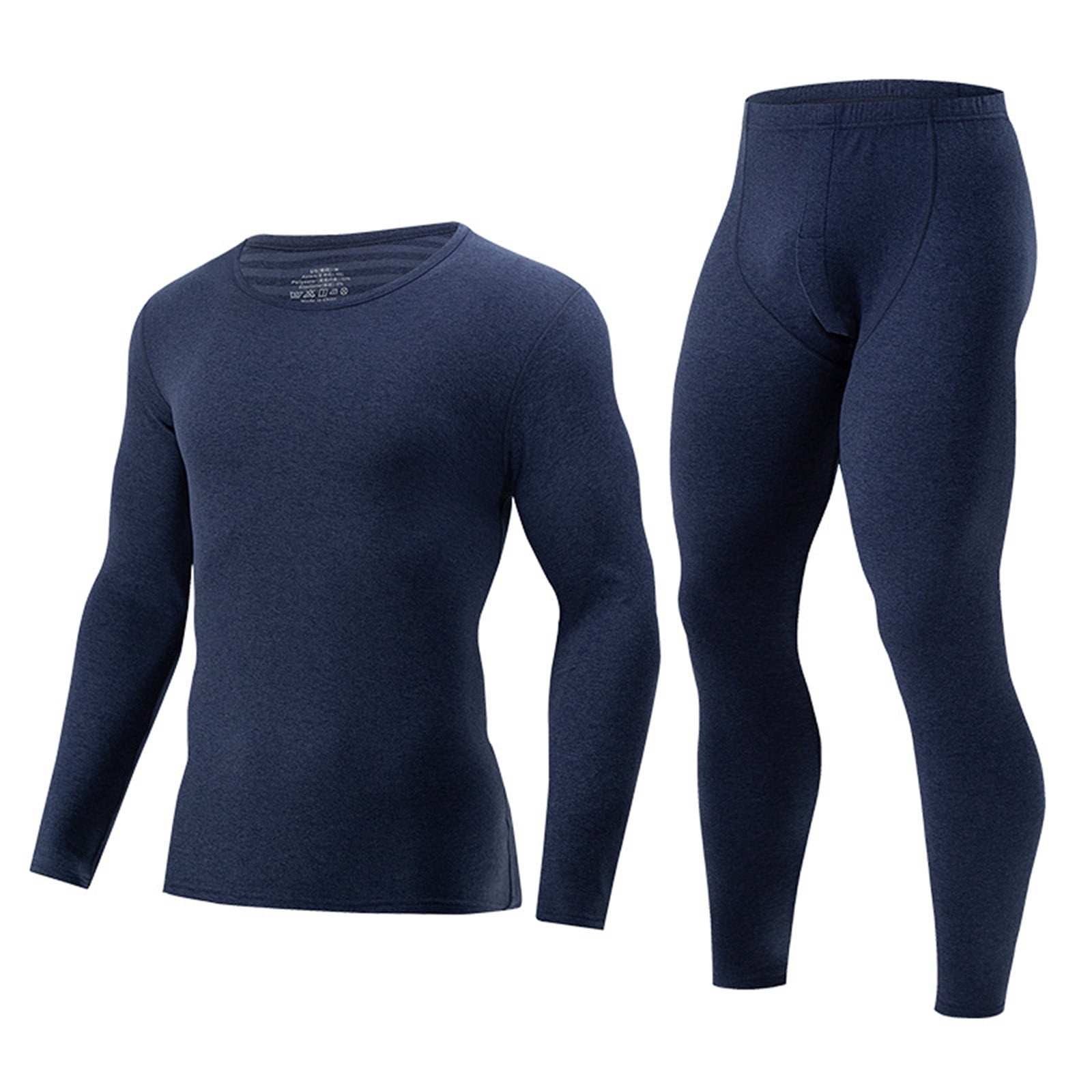 DANISH ENDURANCE Men's Merino Wool Thermal Tights - Heavyweight 250g/m² Base Layer For Extreme Cold, Hiking, Skiing