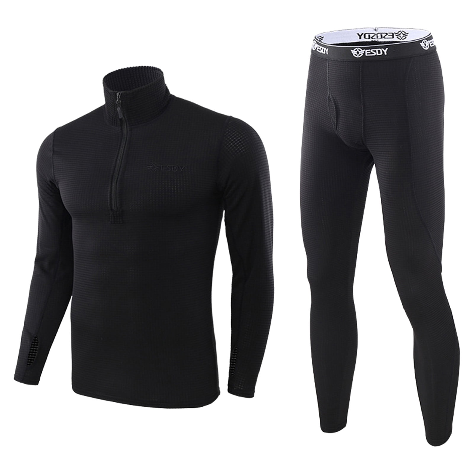Thermal Underwear for Men Insulated Layer Winter Base Top and Bottom