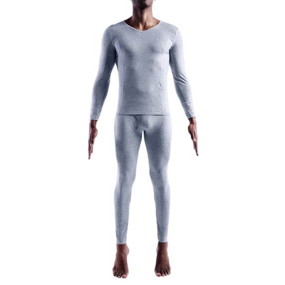 Thermal Underwear for Men Long Johns Set Lined Winter Cold Weather | Base Layer Top & Bottom Set, Moisture-Wicking, Heat Retention, Gift For Men, Ideal For Skiing, Hunting Outdoor, Sleepwear