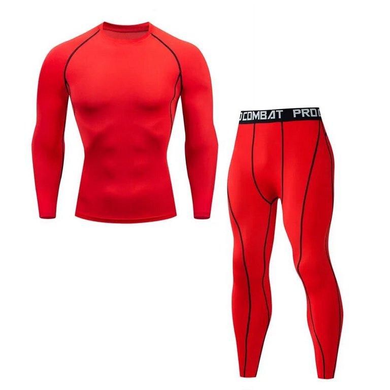 Thermal Underwear Men’s Long Underwear Compression Clothing