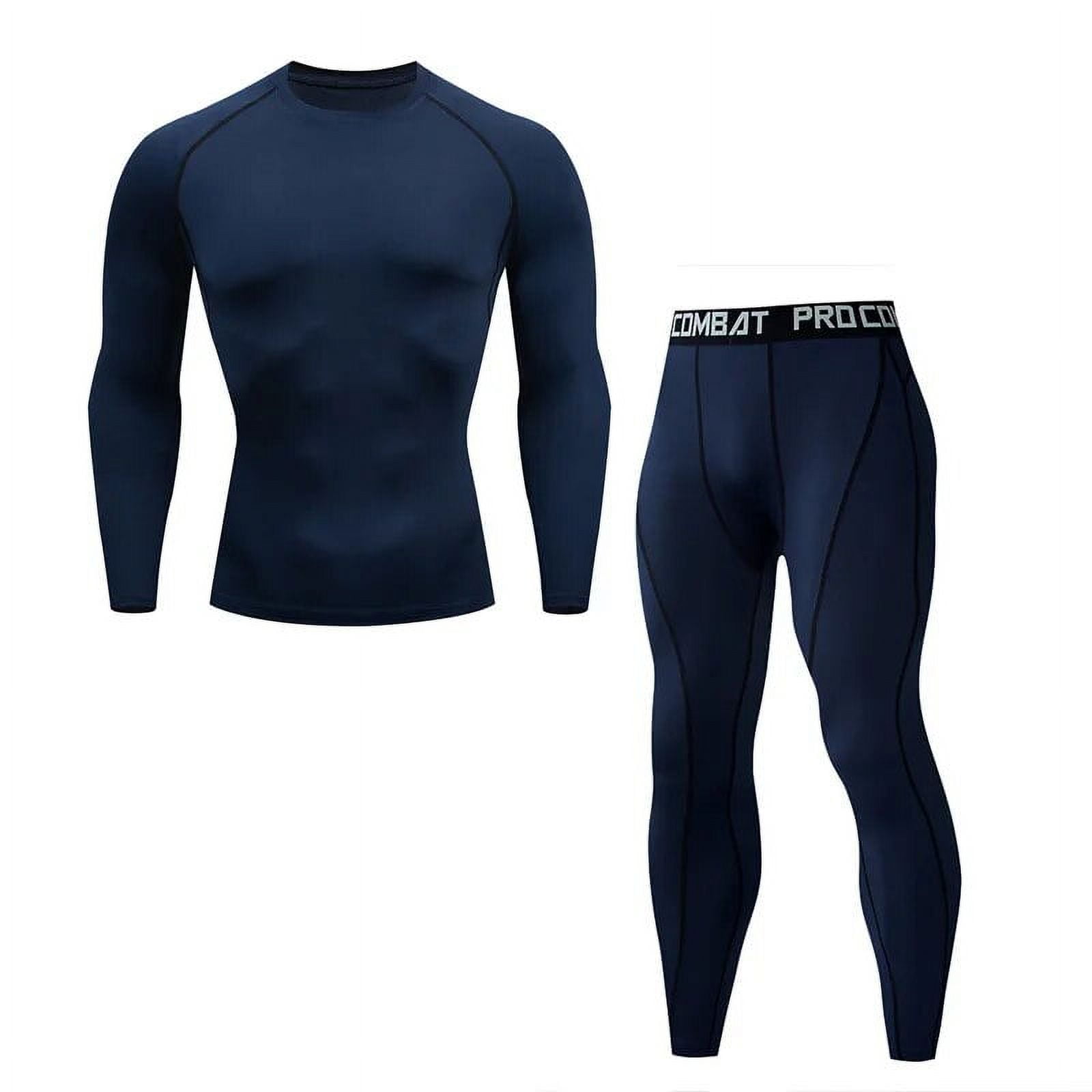 Thermal Underwear Men's Long Underwear Compression Clothing Fitness