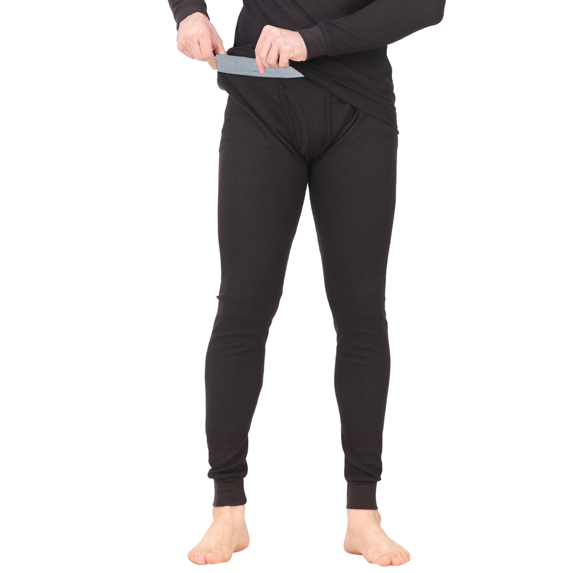 Deago Pack Men's Thermal Underwear Pants Long Johns Midweight
