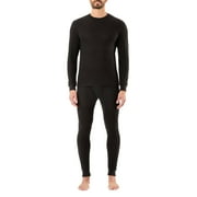 Men's Smith's Workwear 2-piece Thermal Set Color: Black Size: S