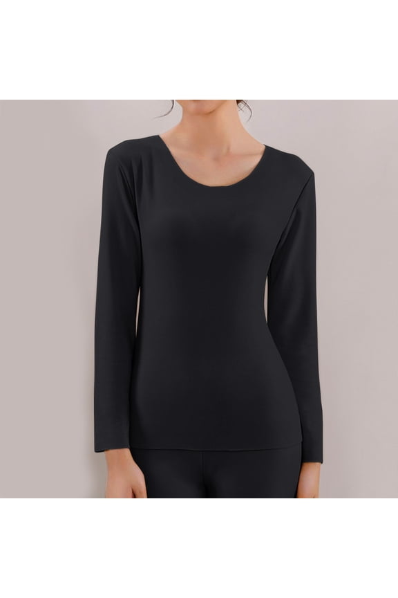 Thermal Underwear Top for Autumn and Winter – Cozy -Lined Base Layer with Compression Functionality for Comfortable All-Day Wear
