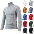thumbnail image 1 of Thermal Underwear for Men Fleece Lined Long Sleeve Pullover Shirt Cold Weather Base Layer Crew Neck Tops, 1 of 5