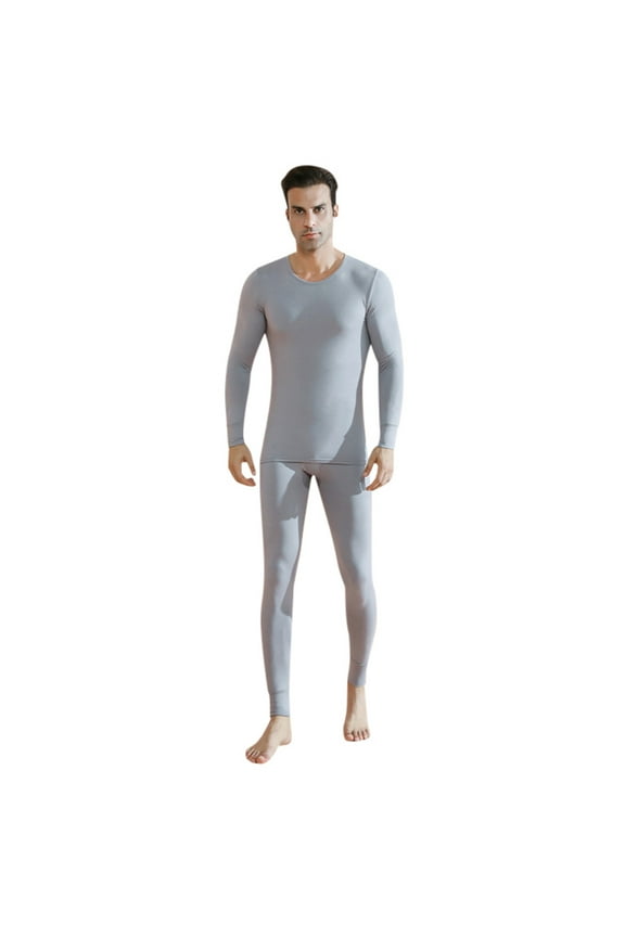 Thermal Underwear for Men Lined Base Layer Set for Cold Weather
