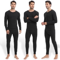 Thermal Underwear for Men Long Johns with Fleece Lined Base Layer Men Winter Hunting Gear Sport Top Bottom 3 Full Thermal Set (S - 3XL)