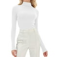 thumbnail image 1 of Thermal Underwear for Women Long Sleeve turtleneck T Shirt Undershirts Womens Fitted Tops Fall Outfit Women'S Clothing, 1 of 4