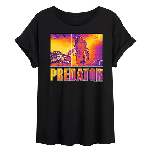 Thermal Vision - Juniors OVERSIZED Graphic T-shirt
