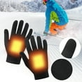 thumbnail image 1 of Thermal Warm Gloves for Men Women Windproof Waterproof Winter Gloves Touch Screen Compatible with Non- Grip for Cycling Running Driving Hiking Skiing Sports, 1 of 6
